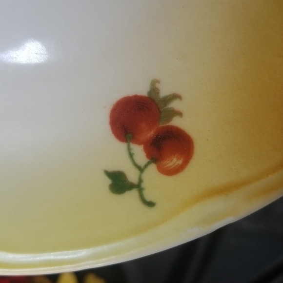 Antique J & C Louise Bavaria Apple Plate - Picture 8 of 14